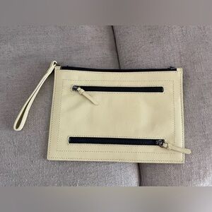 NWT BOTKIER Chelsea Clutch Yellow